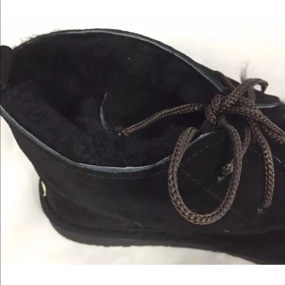 New AUABP Australia Mid Cut Boots Winter Women Black Sheep Leather Lining 11 - Picture 6 of 11